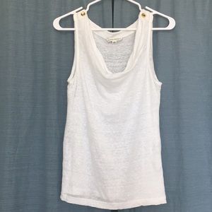 Banana Republic Linen Tank Medium